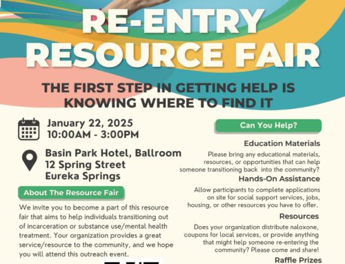 Seeking Resources for Eureka Springs Re-Entry Fair (Jan 22)