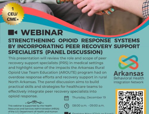 Strengthening Opioid Response Systems by Incorporating Peer Specialists  (Dec 19, 8am)